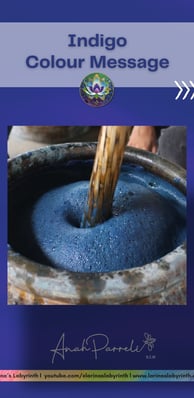 Colour Messenger: Power Of Indigo. Colour Healing; color healing