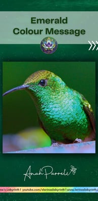Colour Messenger: Power Of Emerald Green. Colour Healing; color healing