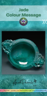 Colour Messenger: Power Of Jade Green. Colour Healing; color healing