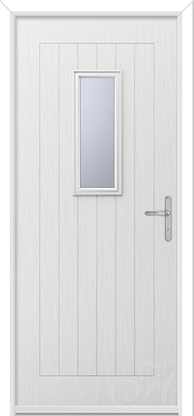 what front door with long glass