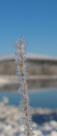 Eis in Äkäslompolo