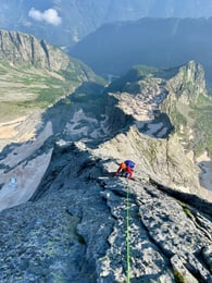 Piz Badil Nordkante