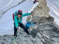 Rappelling with style