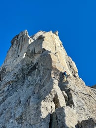 Spigolo Vinci, Pizzo Cengalo - Valmasino, Italy