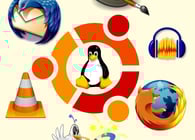Image avec les logos de logiciels libres