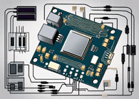 Un image d'un microcontroleur