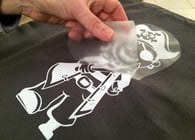Impression de Flex sur un tee-shirt