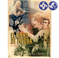 Portada y calificación de la película El Libro de Piedra.