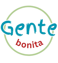 logo de la marca con el texto gente bonita