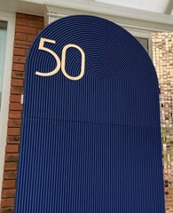 Large Ripple Arch Backdrop