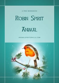 Front page of the Robin Spirit Animal Free PDF Guidebook