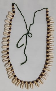 "Handcrafted shell necklace–ethnic tribal jewelry design-Suitable for export"