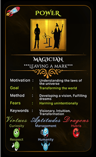 Eden the game of life archetyp Magician