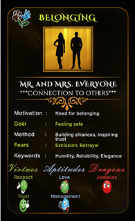 Eden the game of life archetyp Mr and Mrs everyone