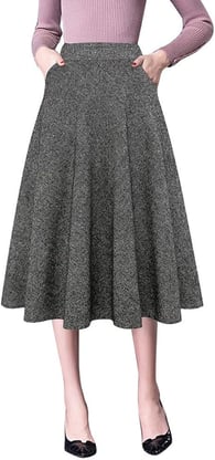 High waist with self-belt