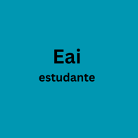 E ai estudante logo