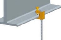 wire mesh cable tray beam clamp