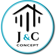 Logo d'entreprise J&C concept