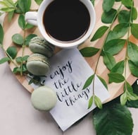 accessoires deco with a coffe / accessoires deco avec un café