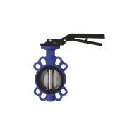 Wafer type butterfly valves