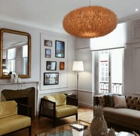 decorated living room