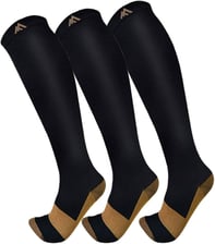 Women's and men's compression socks