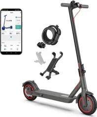 Qtzemuy W4 Pro - Grey Patinete eléctrico Plegable para Adultos de 8,5" 