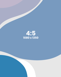 format 4:5 1080x1350 instagram avenceo
