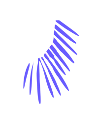 Purple Palm Leaves down