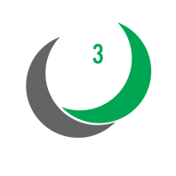R al cubo logo