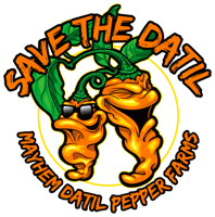 Mayhem Datil Pepper Farms logo