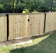Treated Wood Fence | Fishers Fence LLC | Specialty Fence Fence