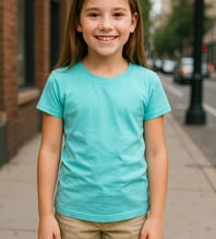 camiseta niña todos lo colores y calidad