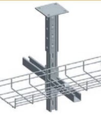 Apply to: Hange trays underceiling Fit for:Diameter of wirefrom 3.5mm to 6.0mmInclude:support x 1, p