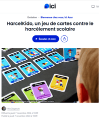 interview France Bleu Azur Delphine Gay Rauch HarcelKido