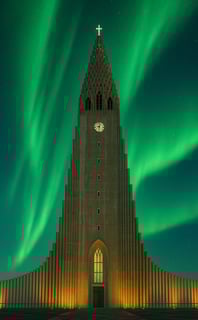 Hallgrimskirkja, Reykjavik, Iceland