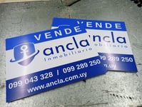 carteles en cartonplast