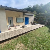 Terrasse faite par Laroux Menuiserie