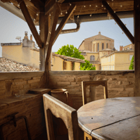 boheme saint michel terrasse vue
