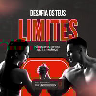 Post de instagram para ginasio