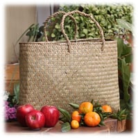 Sedge Grass Bag (Eco Friendly Bag) ,Túi cỏ, giỏ đi chợ (Túi thân thiện với môi trường) UpBe Food VN