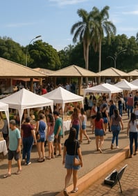 Praia de Zacarias com o Festival Fegartz
