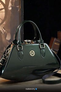 a purse that is sitting on a table