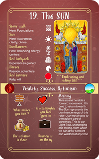 Jasper tarot explanation the sun