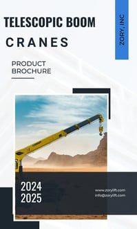 zorylift Brochure for telescopic boom crane
