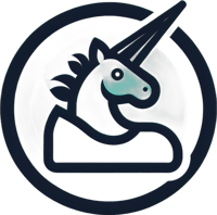 La chaussure unicorne logo
