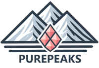 Pure Peaks logo