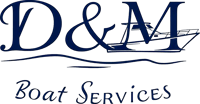 D&M Boat Services logo