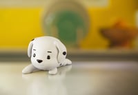 10 Club, Aditya Satyajit, One For Love, Ad film, Animation, a white dog toy sitting on a table