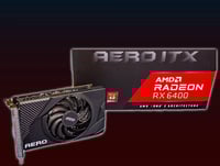 AMD RX 6400 compact GPU for casual and office gaming setups